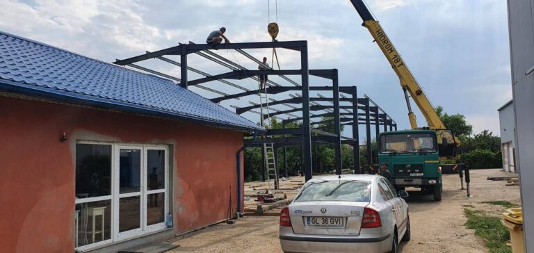 Read more about the article Uzinare si montaj structura metalica – Domnesti
